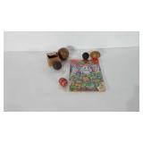 Mixed group, includes Teenage mutant Ninja turtle