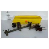 Plastic storage organizer and ceramic conductors