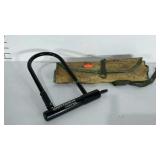 Kryptonite Keeper bicycle lock with key and