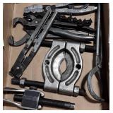 Tools, brake tools, clamps, pliers, etc.