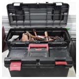 Two tool boxes with contents, used condition
