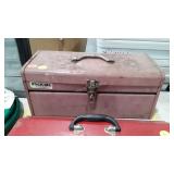 2 tool boxes with hardware and tools contents