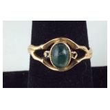 10k yellow gold ring size 9, 2.12 g tested