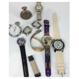 Wrist watches and watch parts