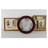 Children themed art group, two George Redon