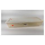 Sterilite 41 quart underbed tote with lid