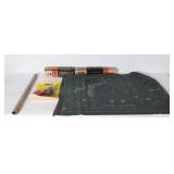 Tripoley game set, includes board, poker chips and