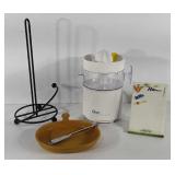 Kitchenwares, papertowel holder, Oster citrus