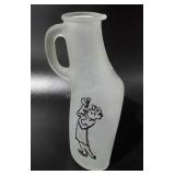 Urinal shaped martini mixer