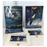 Blue angels pictures, pamphlet, and 2004/2001