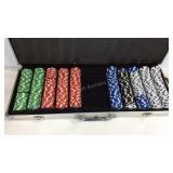 Poker chip set missing cards
