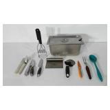 Kitchenwares, includes stainless steel chaffing