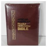 African American Family Heirloom Bible, unopened