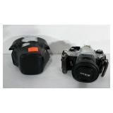 Nikon FG camera with case