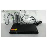 Sony CD/DVD player, includes cords and remote,