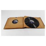 International Morse Code lesson records in binder