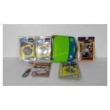 Leap Frog learning pad with books and cartridges