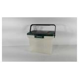 File storage box, 13" × 9" × 11"