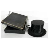 Top hat, Max Kirsten, 7.5" opening, collapsible,