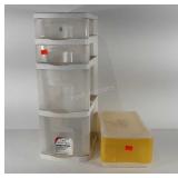 Poly organizer drawers