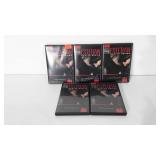 DVDs, Esteban master series steel string guitar,