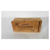 Advertising, cracker barrel sharp cheddar wooden