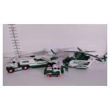 Hess toys, 2010 truck with jet, dozer,
