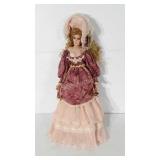 Large porcelain doll, 29"