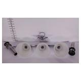 Light fixture, previously installed, two Moen