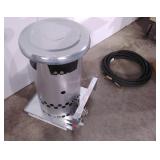 LB White natural gas convection heater, in box