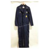 Navy utility coveralls, size 44L