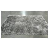 Glitter shag rug, 64 x 84