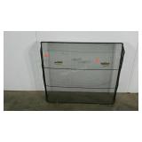 Fireplace grate, 37" wide