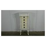 Jewelry cabinet, 39" tall