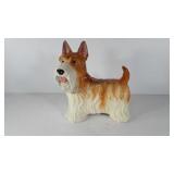 Ceramic Scottish terrier statue, 16"