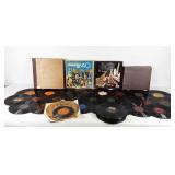 Vinyl records, most without cases, includes Beach