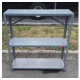 Metal Storage Shelf 36wx38" high, ready to use