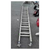 18ft Aluminum extension Ladder, used condition,