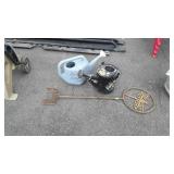 3pc Gardening Accessories lot, ground stake water