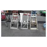 3-Water Hose Reels, used still good usable