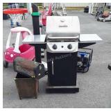 3pc Lot includes, Char Broil 2 Burner Propane