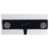 Sterling silver sunflower earrings