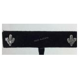 Sterling silver cactus stud earrings