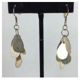Sterling silver dangle earrings