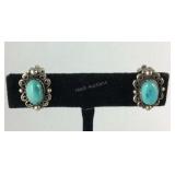 Sterling silver clip on earrings