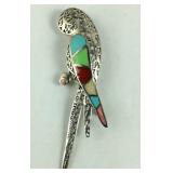 Sterling silver brooch