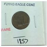 1857 flying eagle cent