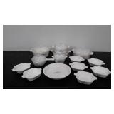 Corning Ware Cornflower Blue cookware, 13 pieces,