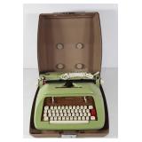 Royal typewriter with case