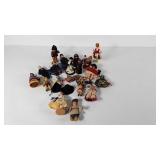 Miniature around the world doll collection,